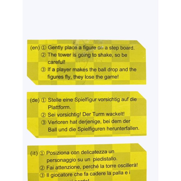 Super Mario Blow Up Shaky Tower Game By Epoch For Ages 4+ Complete - Picture 9 of 16